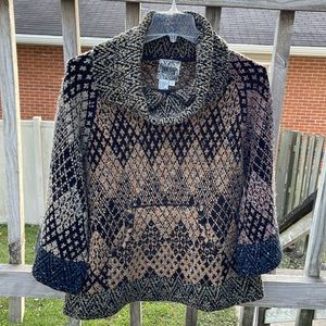 NWOT Curio Women’s warm sweater size L